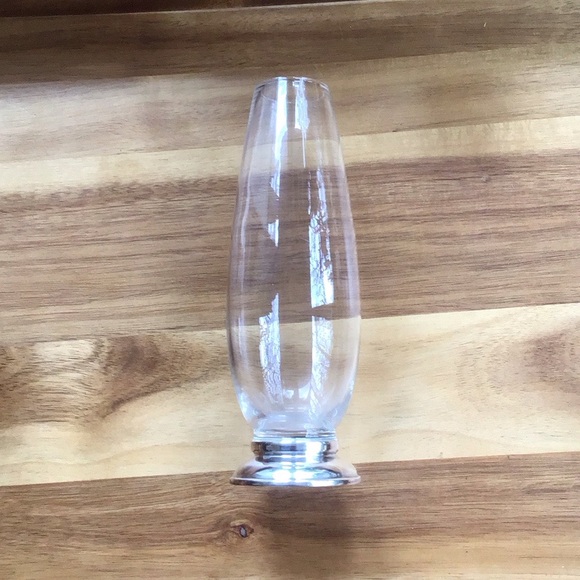Vintage Rogers Sterling Silver/Glass Bud Vase - Picture 4 of 5